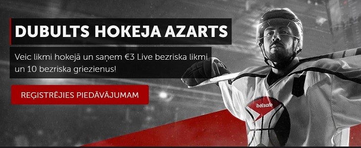 Betsafe hokeja piedavājums